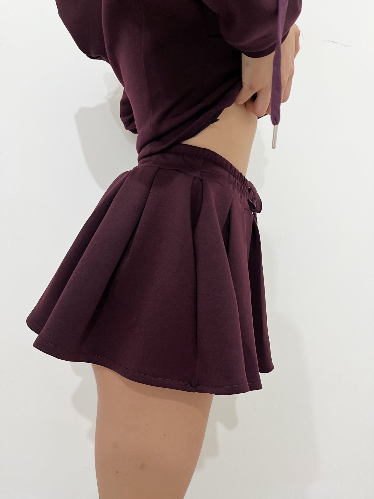 Minigonna Britney vinaccia