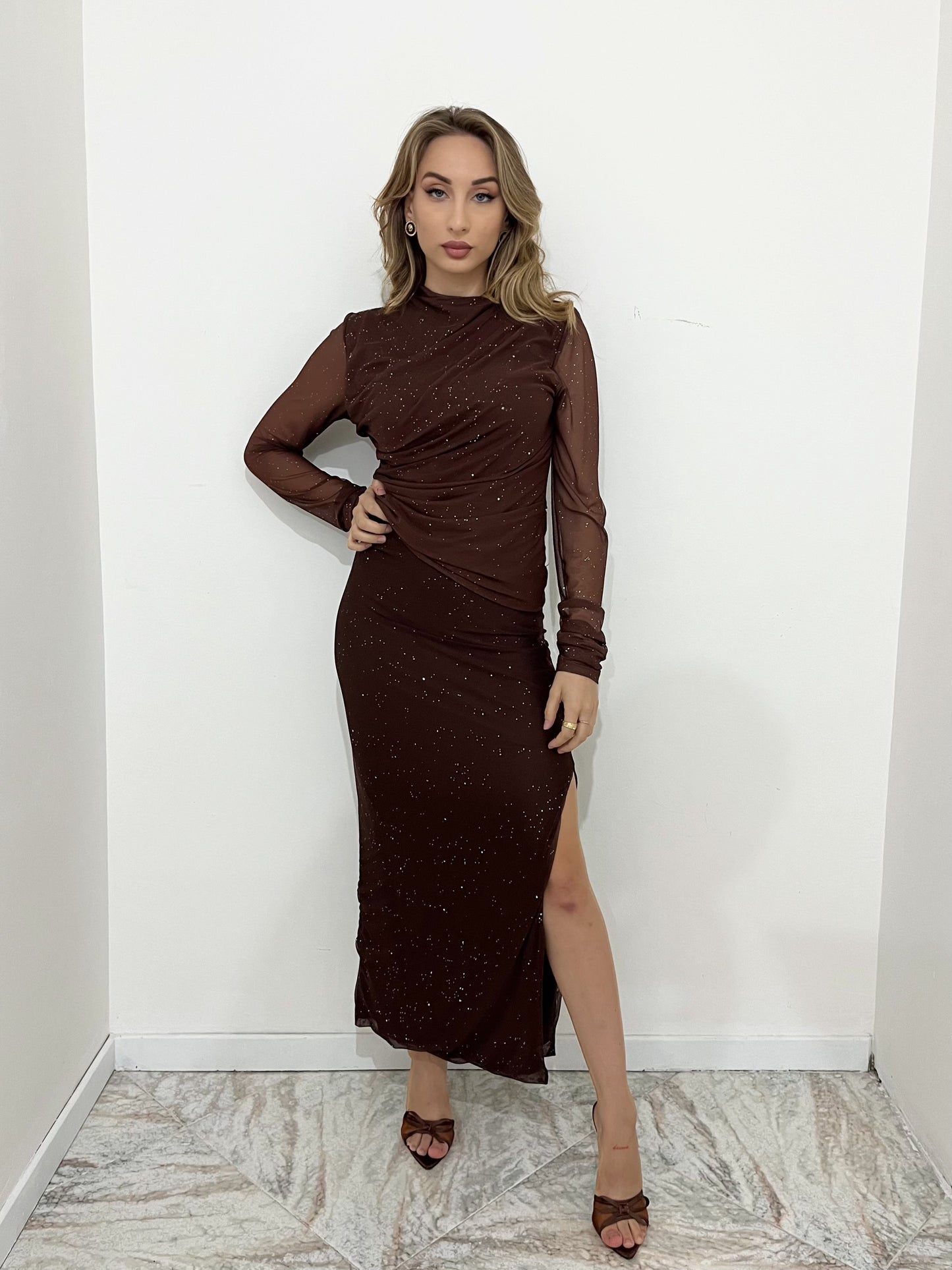 Maglia Preziosa choco