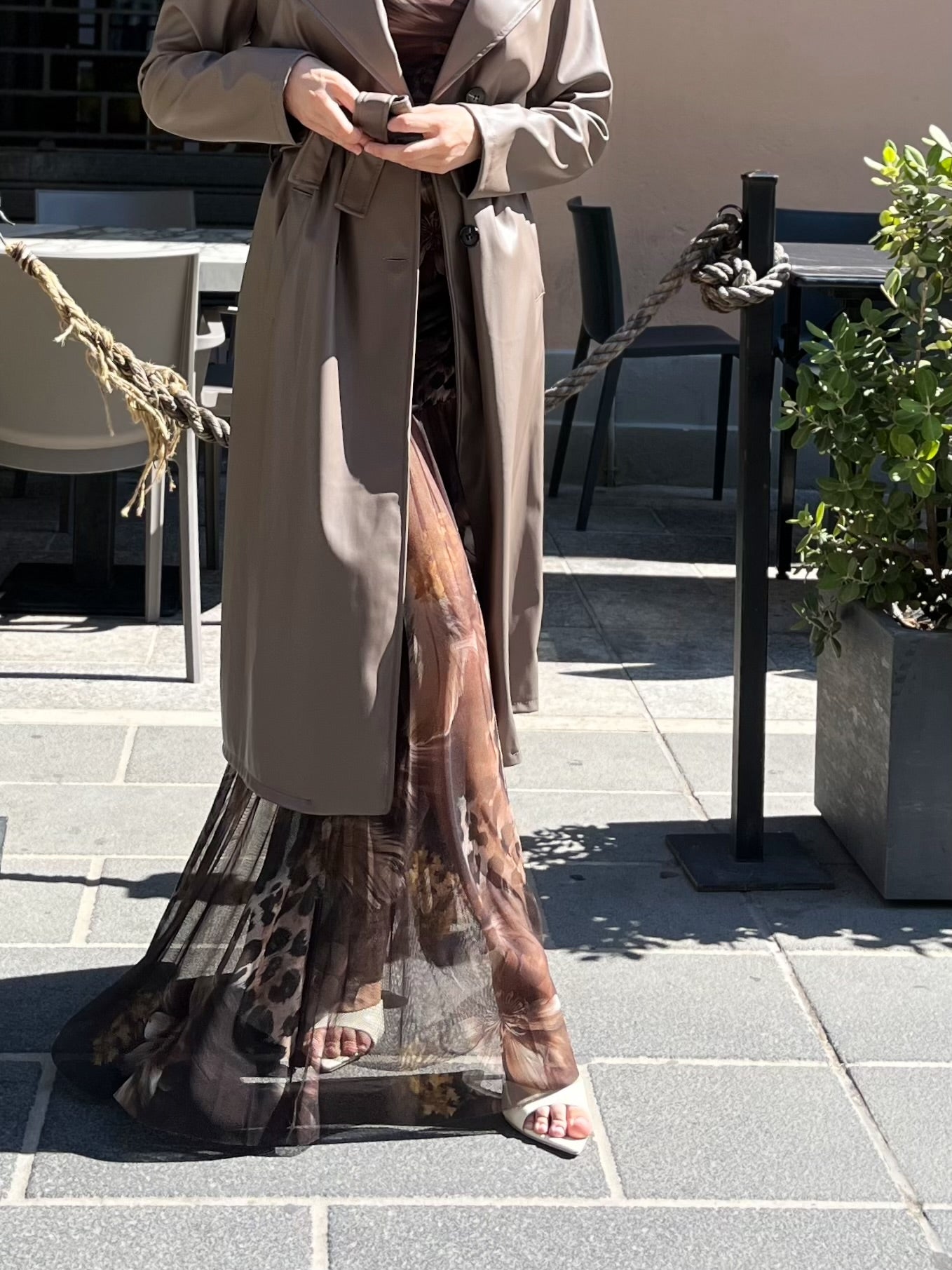 Trench Eco lungo fango