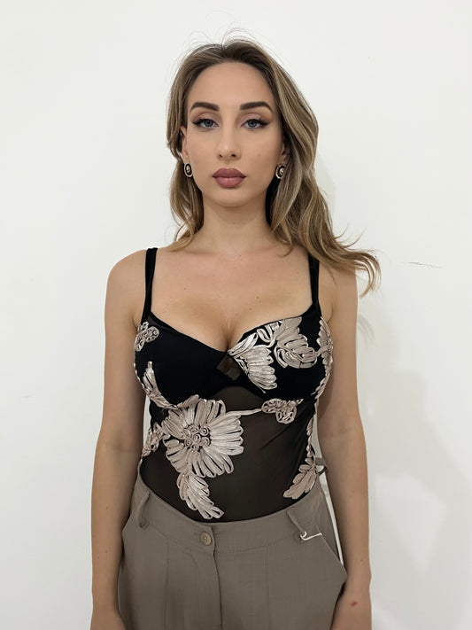 Body Glam cuore black